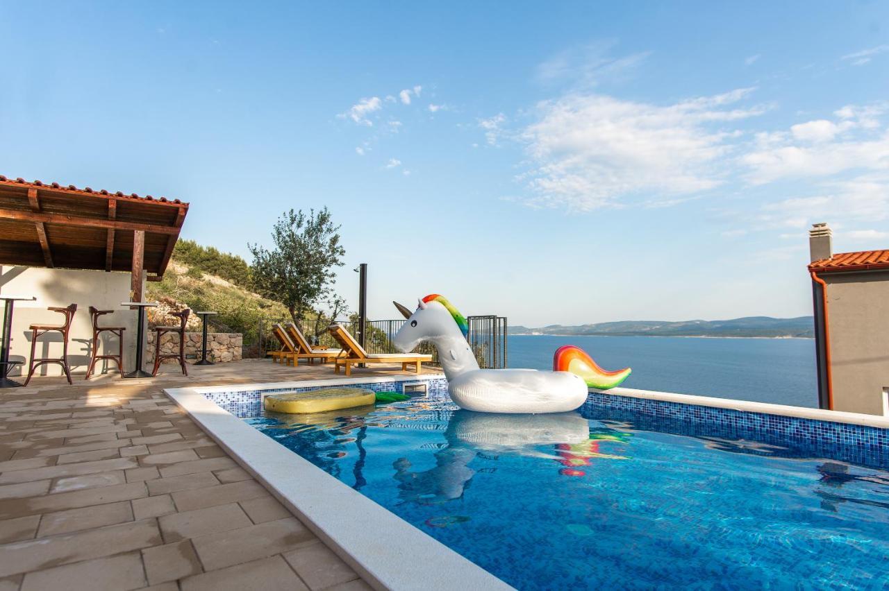 Exclusive Villa Almissa With Swimming Pool And Sea View Lokva Rogoznica Exteriér fotografie